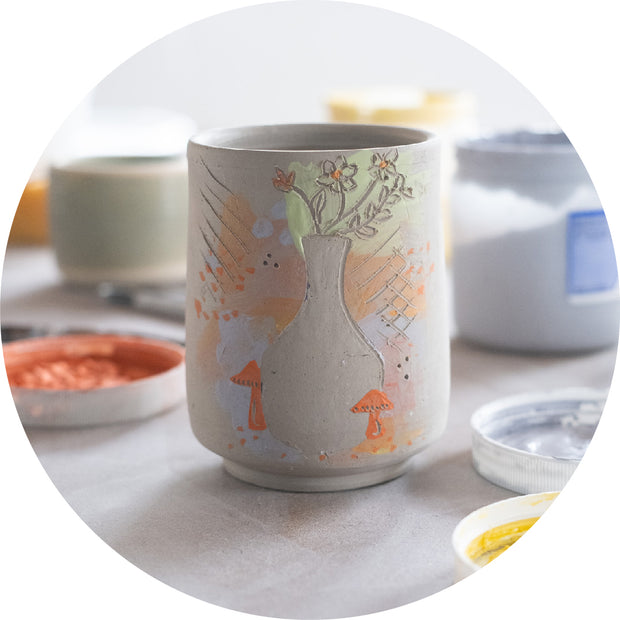 Slip Decoration & Sgraffito Workshop