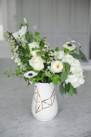 Medium Vase with flowers