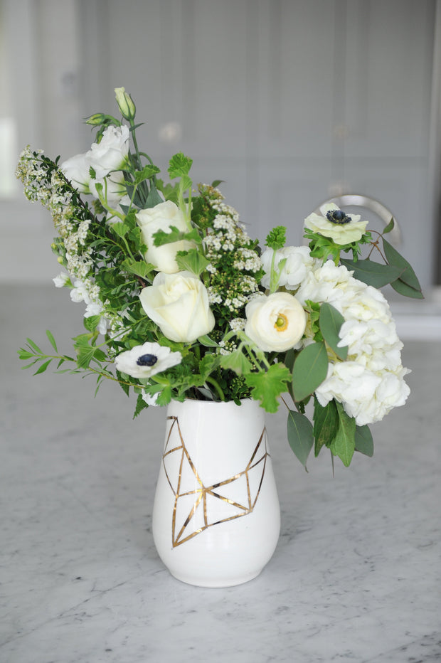 Medium Vase with flowers