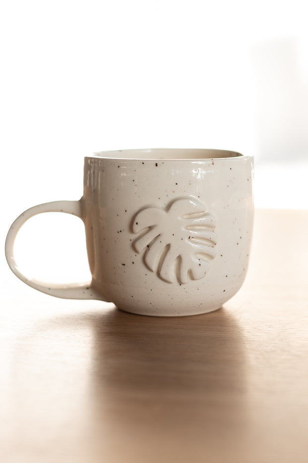 Monstera Mug zoomed