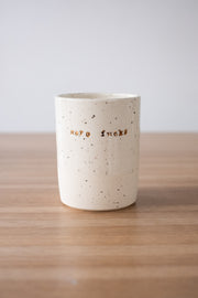18k gold zero fucks tumbler