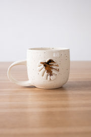 monstera mug 18k gold monstera mug