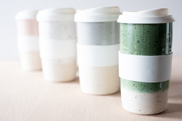4 Large Speckled Togo Tumbler zoomed